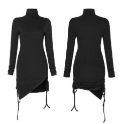Ladies Punk Rave Starling Asymmetrical Dress