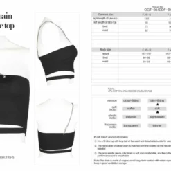 Punk Rave Taya Tube Top Ladies