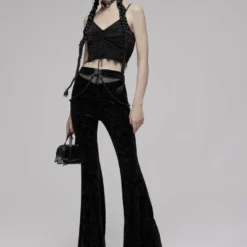 Punk Rave The Abyss Velvet Flares Ladies