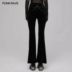 Punk Rave The Abyss Velvet Flares Ladies