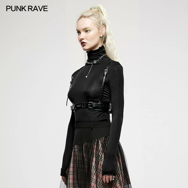 Punk Rave Thrice Harness - Gothic Accessories for Unique Style 6 Accessories Punk Rave Thrice Harness