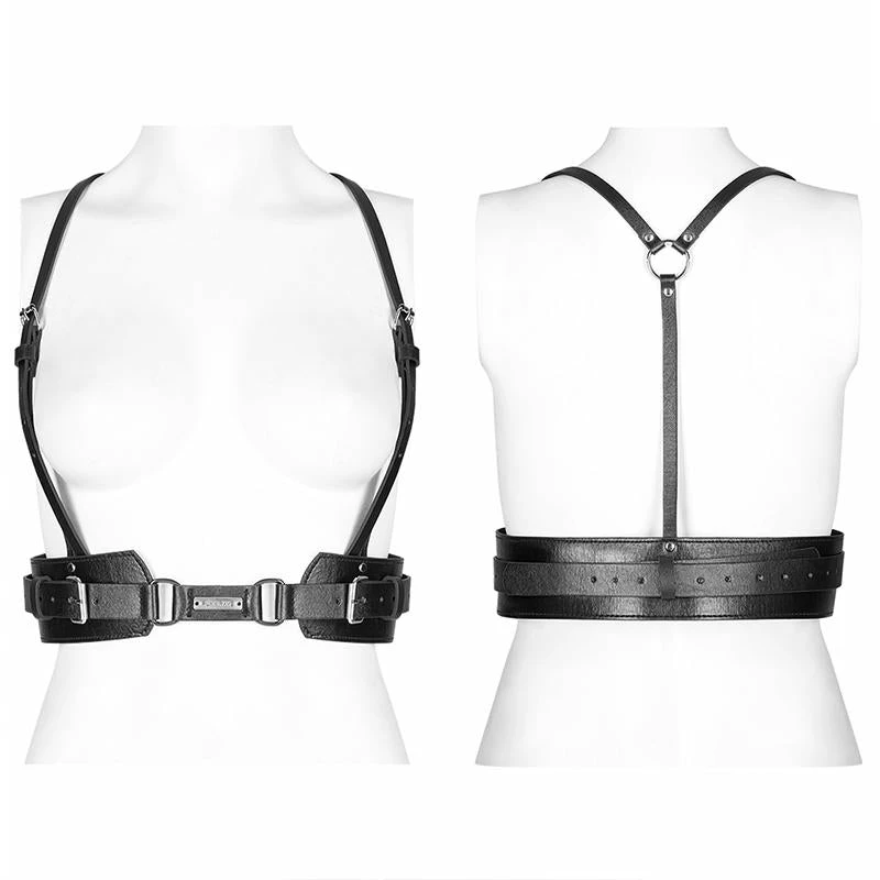 Punk Rave Thrice Harness - Gothic Accessories for Unique Style 3 Accessories Punk Rave Thrice Harness
