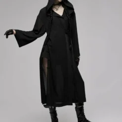 Ladies Punk Rave Tianna Chiffon Coat