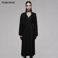 Ladies Punk Rave Tianna Chiffon Coat