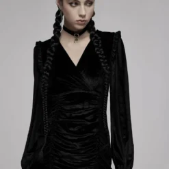 Punk Rave Vianna Velvet Dress Ladies
