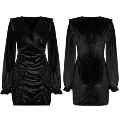 Punk Rave Vianna Velvet Dress Ladies