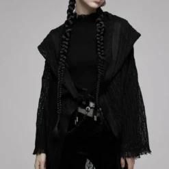 Ladies Punk Rave Zeria Hooded Cardigan