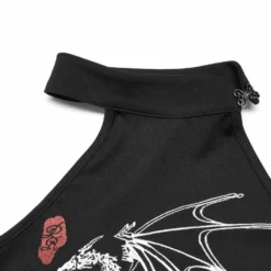 Punk Rave Bliss Halter Top - Dragon