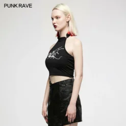 Punk Rave Bliss Halter Top - Dragon