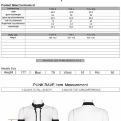 Accessories Punk Rave Noche Sleeves With Choker - Velvet Flocked