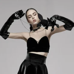 Punk Rave Dark Rabbit Plush Toy