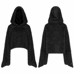 Ladies Punk Rave Cat Paw Pullover