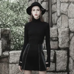 Punk Rave Ethelinda Turtleneck Top