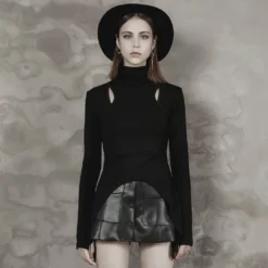 Ladies Punk Rave Pointed Edges Top