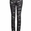 Punk Rave Black Gothalyptic Lara Leggings Ladies