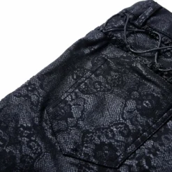 Ladies Dark In Love Gothic Bijou Trousers