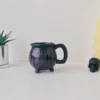 Weird & Wonderful Ceramics Purple Web Cauldron Mug New Arrivals