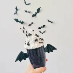 Weird & Wonderful Ceramics Purple Web Wing Mug