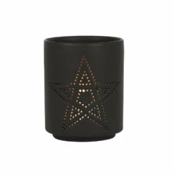 Gothic Gifts Pentagram Tealight Holder