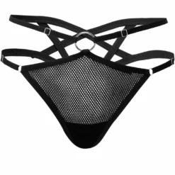 Killstar Possess Me Fishnet Panty Black