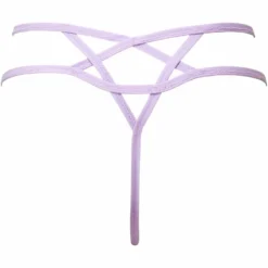 Killstar Possess Me Fishnet Panty Lilac