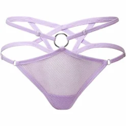 Killstar Possess Me Fishnet Panty Lilac