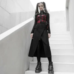 Punk Rave Arella Tartan Crop Top