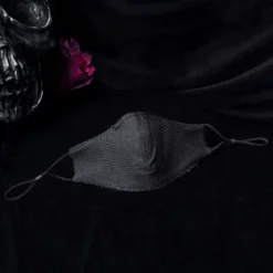 Punk Rave Myra Filigree Pattern Beaded Face Covering Accessories