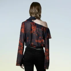 Punk Rave Reign Chiffon Top Ladies