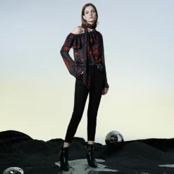 Punk Rave Reign Chiffon Top Ladies