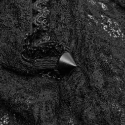 Ladies Punk Rave Bethra Bardot Lace Top