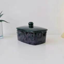 Weird & Wonderful Ceramics Purple Skull Butter Bowl New Arrivals