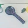 Weird & Wonderful Ceramics Purple Skull Large Spoon Rest