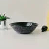 New Arrivals Weird & Wonderful Ceramics Purple Skull Pasta Bowl