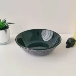 New Arrivals Weird & Wonderful Ceramics Purple Skull Pasta Bowl