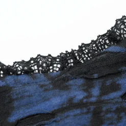 Punk Rave Elantra Dress Blue / Black Ladies