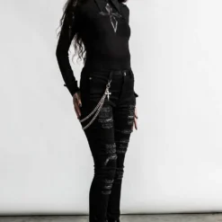 Killstar R.I.P. Slash Jeans Ladies