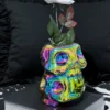 Homeware Killstar Rainbow Skulls Vase