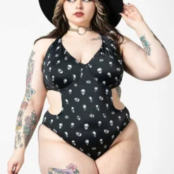 Killstar Rebel Fate Swimsuit - Plus Size Gothic Swimwear for Women 19 Killstar Rebel Fate Swimsuit