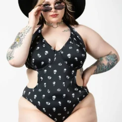 Killstar Rebel Fate Swimsuit - Plus Size Gothic Swimwear for Women 23 Killstar Rebel Fate Swimsuit