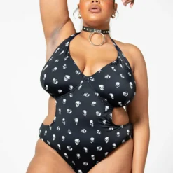 Killstar Rebel Fate Swimsuit - Plus Size Gothic Swimwear for Women 27 Killstar Rebel Fate Swimsuit