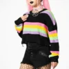 New Arrivals Killstar Regenboden Knit Sweater