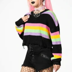 New Arrivals Killstar Regenboden Knit Sweater