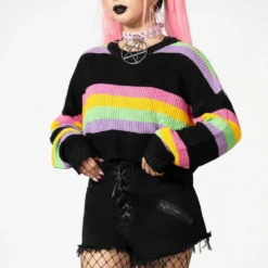 New Arrivals Killstar Regenboden Knit Sweater
