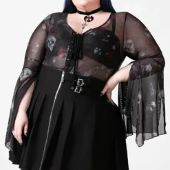 New Arrivals Killstar Rosabella Mesh Bodysuit