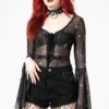 New Arrivals Killstar Rosabella Mesh Bodysuit