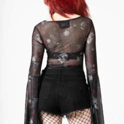 New Arrivals Killstar Rosabella Mesh Bodysuit