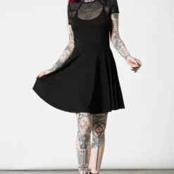 Killstar Rotten Luck Skater Dress Ladies