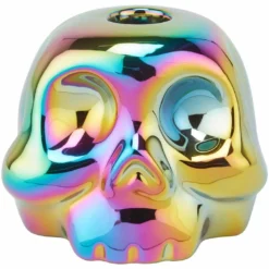 Killstar Rainbow Skulls Candle Holder Homeware