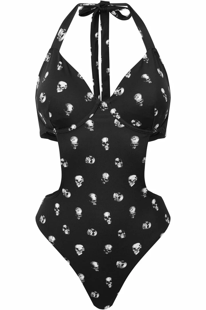 Killstar Rebel Fate Swimsuit - Plus Size Gothic Swimwear for Women 14 Killstar Rebel Fate Swimsuit